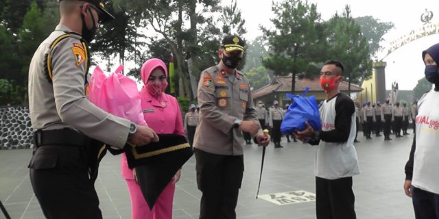 Setukpa Lemdiklat Polri Melaksanakan Bakti Sosial di Kota Sukabumi