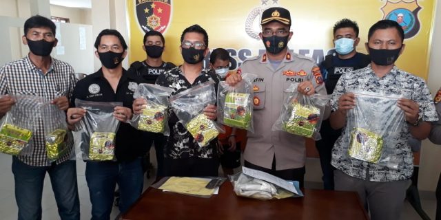 Unit Reskrim Polsek Patumbak Kembali Gagalkan Peredaran Sabu 10 Kg