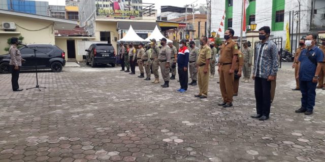 Polsek Medan Baru Kembali Gelar Razia Masker