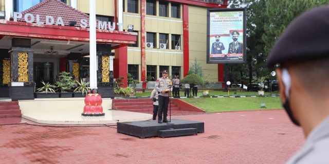 Kapoldasu Berangkatkan 713 Personil Amankan Pilkada di Nisel