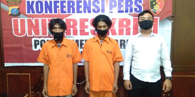 Pembawa Sabu dan Ganja Ditangkap Polsek Medan Baru