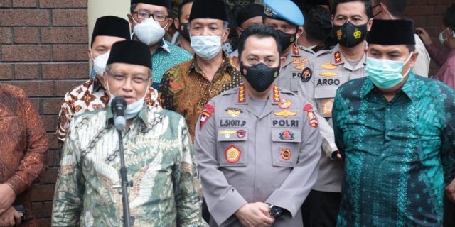 Kapolri Temui Ketua Umum PBNU