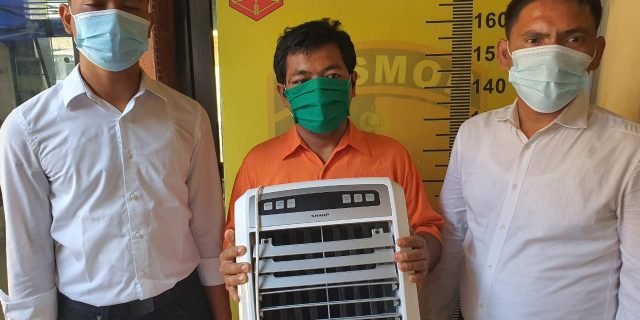 Curi kipas Angin Di Masjid, Begini Nasib Pelakunya