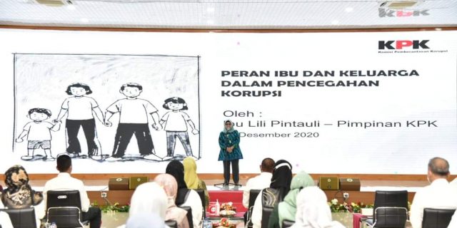 KPK Sosialisasi Pencegahan Korupsi Kepada Kepala OPD dan Istri