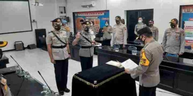 AKP Jan Piter Napitupulu Ganti AKP Ricky Pripurna Atmaja Sebagai Kapolsek Percut Sei Tuan