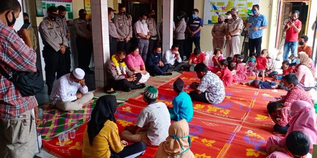 Kedatangan Kapolsek Percut Sei Tuan Baru Disambut Hangat Personel dan Anak Yatim
