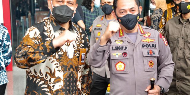 Jalin Silaturahmi, Kapolri Kunjungi KPK