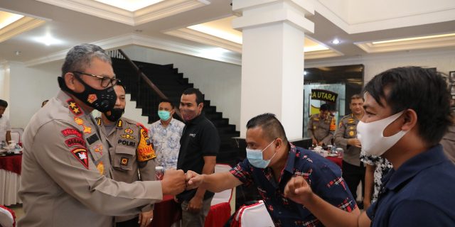 Kapolda: Peranan Pers Penting Untuk Ciptakan Situasi Kamtibmas di Sumut
