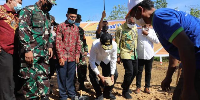 Wagubsu Resmikan Pembangunan Gedung SMA Islam Insan Cendikia Tahfidz Qur’an