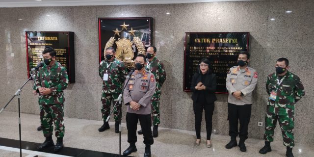 Rapim TNI-Polri 2021 Solidkan Barisan Kawal Vaksinasi Hingga Pulihkan Ekonomi Nasional