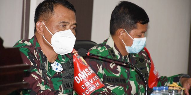 Pimpin Sidang Pangkar, Danrem 081/DSJ Singgung Pentingnya Kemajuan Karir Anggota