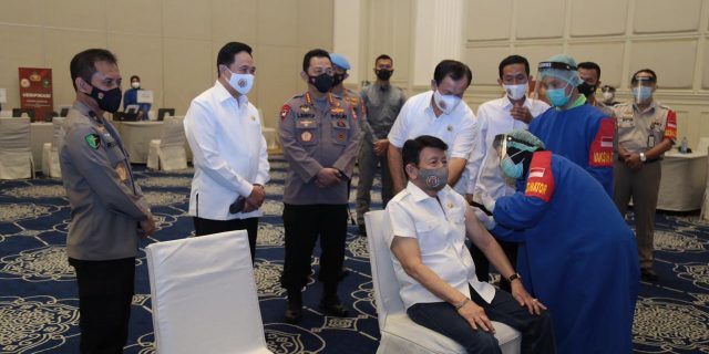 2.282 Purnawirawan Polri Ikuti Vaksinasi Covid-19