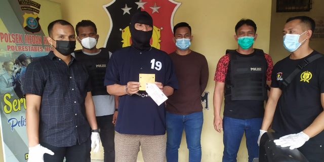 Pengedar Pil Ekstasi Di Bekuk Polsek Medan Helvetia
