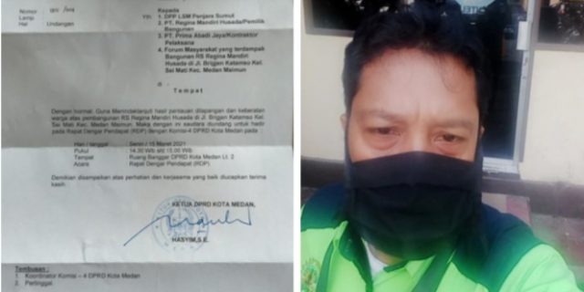 Di Tolak Surat Aksi Demo, Rahmadsyah : Ada Apa Ini Semua Pak Kapolrestabes Medan?