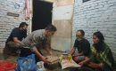 Polsek Medan Baru Berikan Bantuan Sembako Kepada Keluarga Kurang Mampu