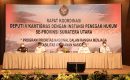 Jaga Stabilitas Keamanan Nasional, Kapoldasu Gelar Rakor Antar Instansi Penegak Hukum