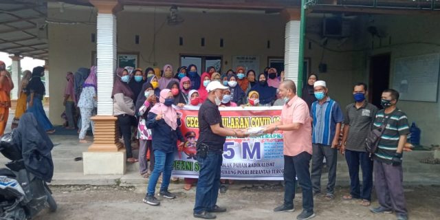 Kelompok Tani HPPLKN Kembali Terima Bantuan Sembako dari Kapoldasu