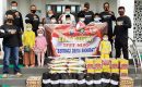 TFTT Polres Nias Bagikan Sembako Kepada Anak Yatim Piatu