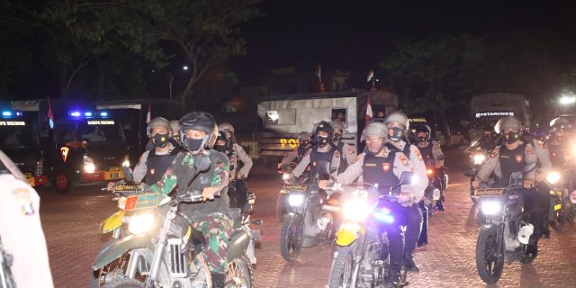 Tim Gabungan dari Poldasu Pantau Larangan Takbiran Keliling
