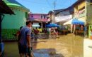 Ratusan Rumah di Kampung Aur Medan Terendam Banjir