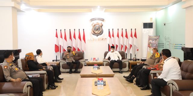 Kapoldasu Paparkan Kegiatan Kepada Tim Kompolnas RI