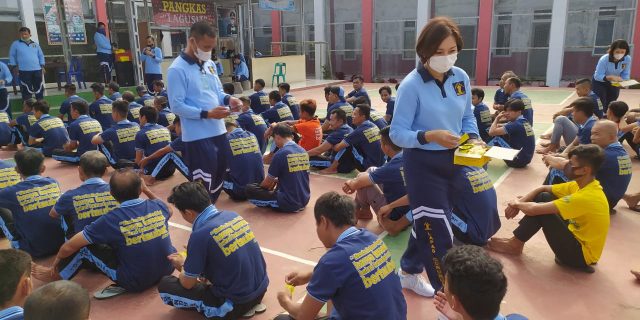 Ratusan Warga Binaan Lapas Klas IIB Gusit Dapat Layanan Kesehatan