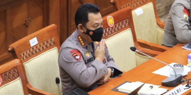 Kapolri Paparkan 15 Aplikasi Layanan Publik Semudah Pesan Pizza Dihadapan Komisi lll DPR RI