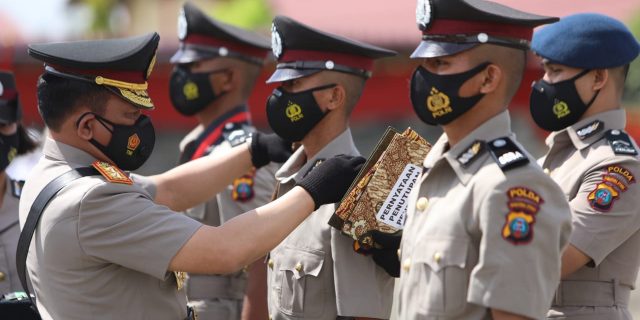 Hari ini, 449 Bintara Poldasu Resmi Dilantik