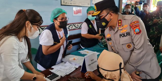 3039 Masyarakat Sumut Dapatkan Gerai Vaksin Presisi