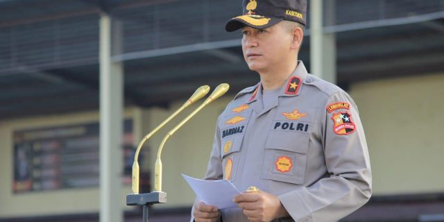 Kasetukpa Lemdiklat Polri Pimpin Sertijab Kabag Bimsis dan Kabid Proftek
