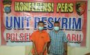 Unit Reskrim Polsek Medan Baru Tangkap Pembawa Sabu