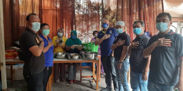 Ketua Pewarta Polrestabes Medan Apresiasi Pembukaan Dapur Umum Peduli Dampak Covid-19