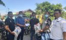 Ketua Pewarta Berikan Santunan dan Beras Kepada Keluarga Kemalangan