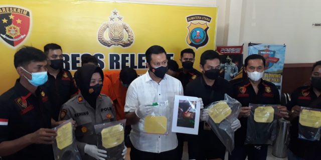 3 Pelaku Pembunuhan di Marindal Ditembak Polsek Patumbak