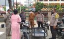Plt Kapolsek Medan Baru Sampaikan Himbauan Prokes di Acara Pemberkatan Pernikahan dan Resepsi