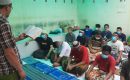 Tahanan Polsek Medan Baru Beragama Islam Melaksanakan Sholat Jumat Berjamaah