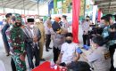 Kapoldasu Tinjau Pelaksanaan Vaksinasi di Pondok Pesantren Mawaridussalam