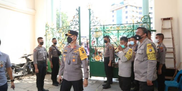 Wakapoldasu Tinjau Vaksinasi Merdeka di Rumah Ibadah