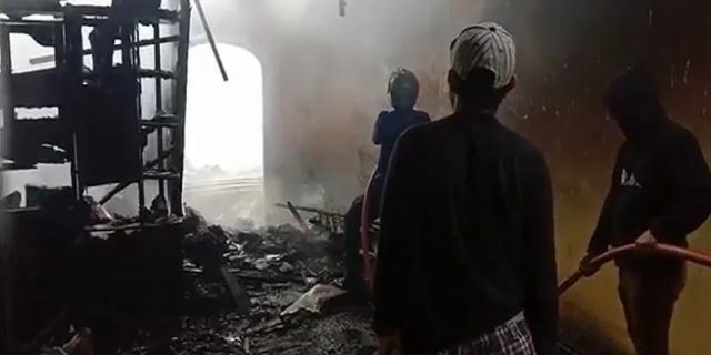 Tabung Gas Meledak, 5 Rumah Di Kabupaten Karo Ludes Terbakar