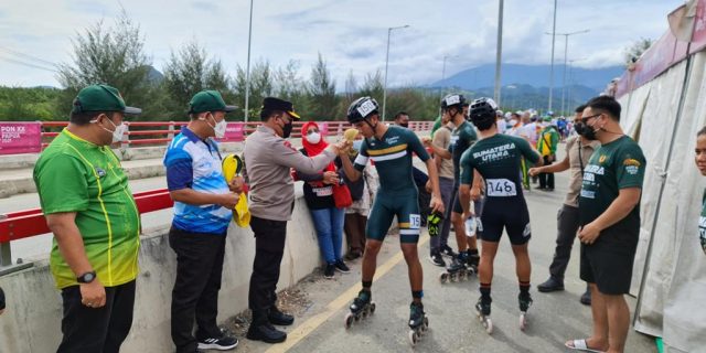 Datang ke Papua, Kapolda Sumut Semangati Langsung Para Atlet Raih Juara PON 2021