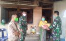 Sebagai Rasa Syukur, Koramil 07/Alasa Berikan Tali Asih Kepada Warga Sisarahili
