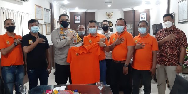 Kegiatan Sosial Pewarta Mendapat Respon Positif dari Kapolrestabes Medan