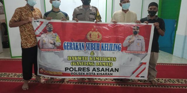 Pererat Silaturrahmi Dan Jaga Kerukunan Umat Beragama, Polres Asahan Gelar Gasuling Damas