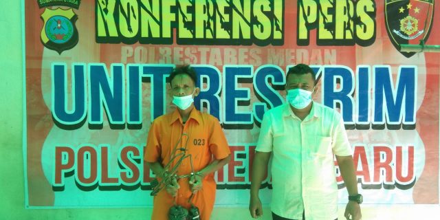 Polsek Medan Baru Ringkus Pembobol Rumah Kosong