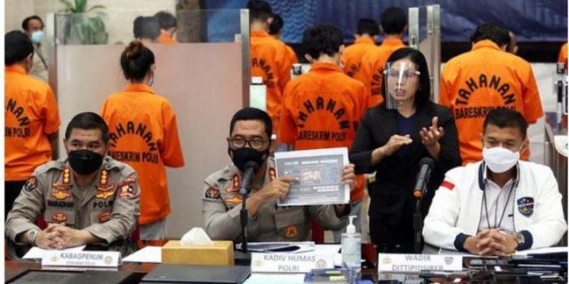 Bareskrim Polri Bongkar Kasus Hacking Akun Pemerintah Iklan Judi Online