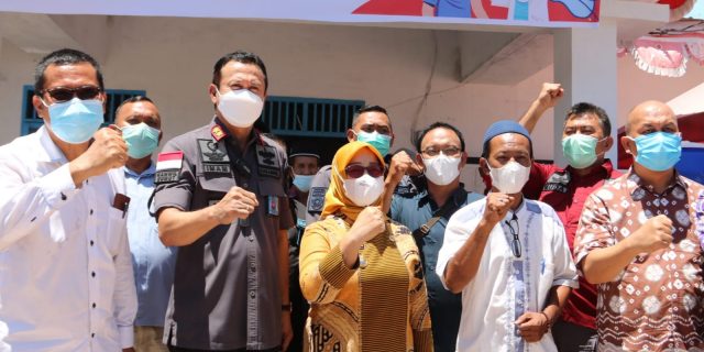 Kemenkumham Sumut Bersinergi dengan Alumni USU Gelar Vaksinasi Massal di Labuhan Batu