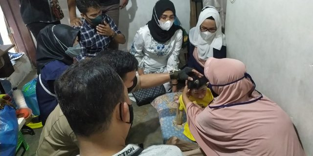BMCC Medan Berbagi Tali Asih Kepada Keluarga Dimas Prawira