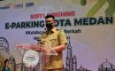 Walikota Medan Resmikan E-Parking di 22 Titik Kota Medan