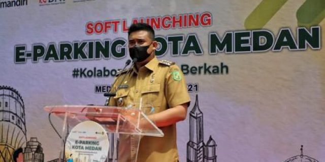 Walikota Medan Resmikan E-Parking di 22 Titik Kota Medan