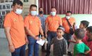 Ketua Pewarta Santuni Puluhan Anak Yatim